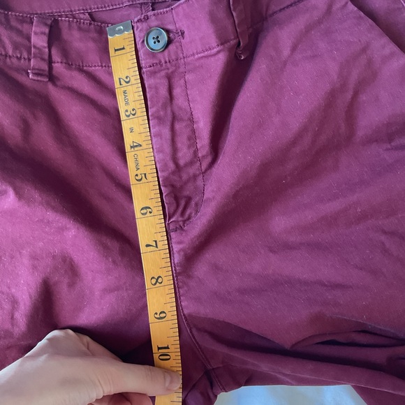 Gap Maroon Girlfriend Khakis - Picture 10 of 13
